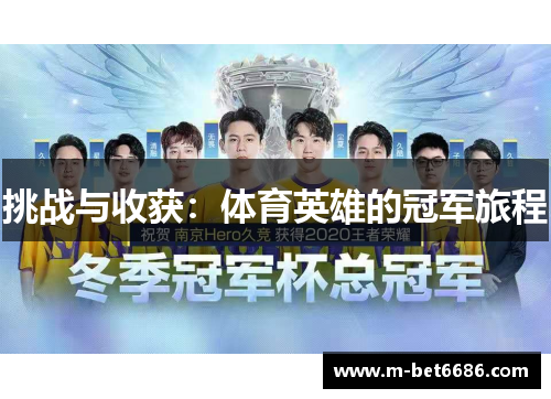挑战与收获：体育英雄的冠军旅程